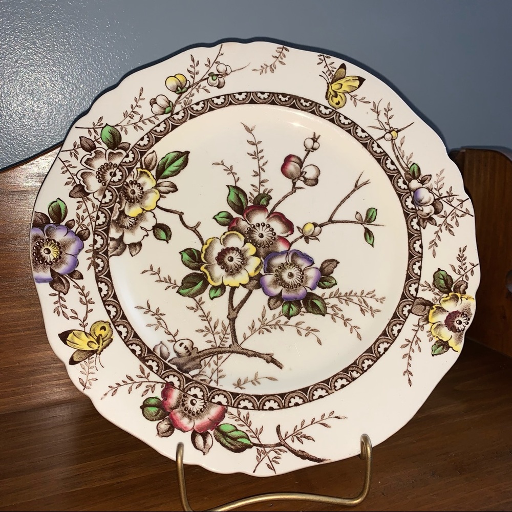 Antique Alfred Meakin "Medway” 10 inch Plate.